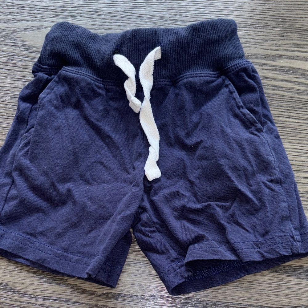 Navy Blue Kids Shorts